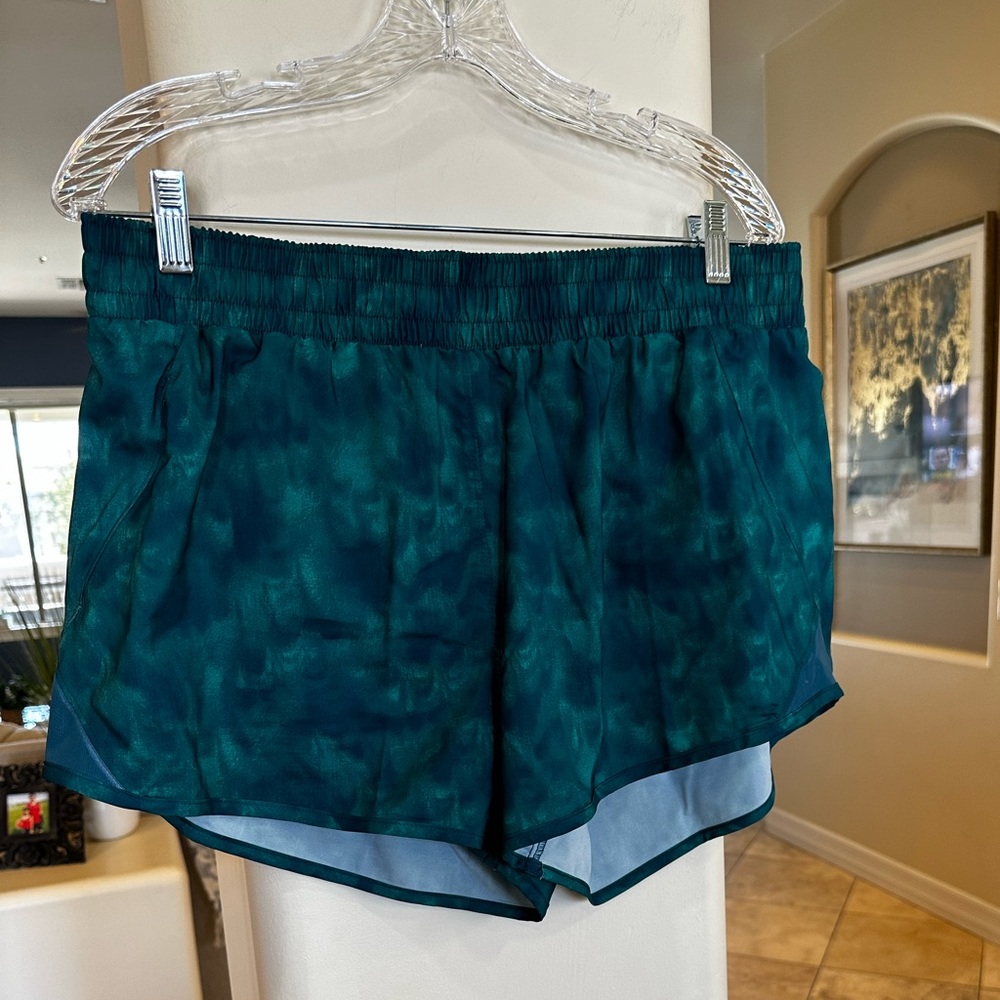 EUC All in Motion Green Running/Exercise Shorts w/ Liner, Size Large, Worn Once!